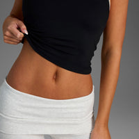 COMFORT GREY FOLDOVER FLARE LEGGINGS 8TH RESTOCK