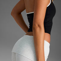 COMFORT GREY FOLDOVER FLARE LEGGINGS 8TH RESTOCK
