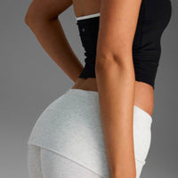 COMFORT GREY FOLDOVER FLARE LEGGINGS 8TH RESTOCK
