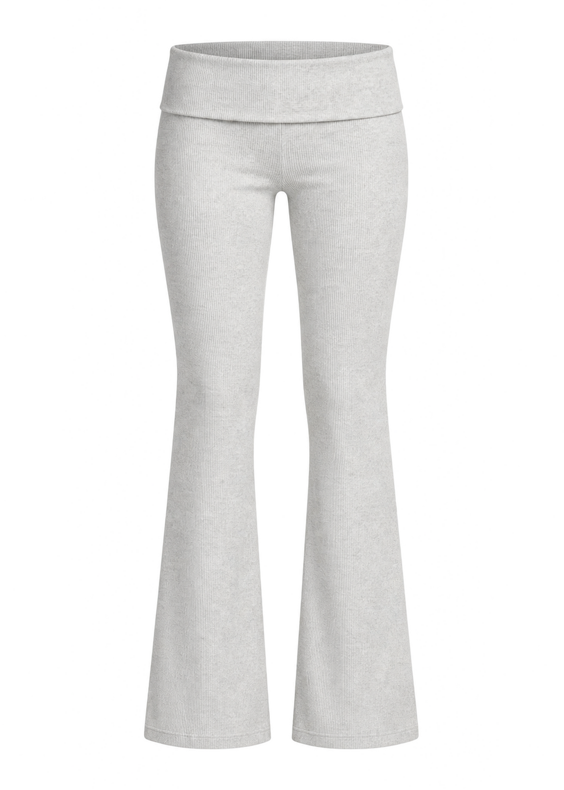 COMFORT GREY FOLDOVER FLARE LEGGINGS 8TH RESTOCK
