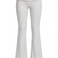COMFORT GREY FOLDOVER FLARE LEGGINGS 8TH RESTOCK