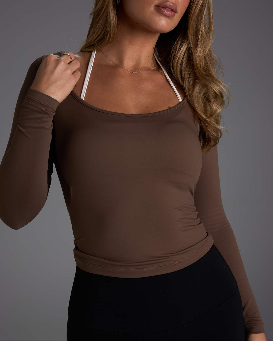 Layer Long Sleeve Mocha