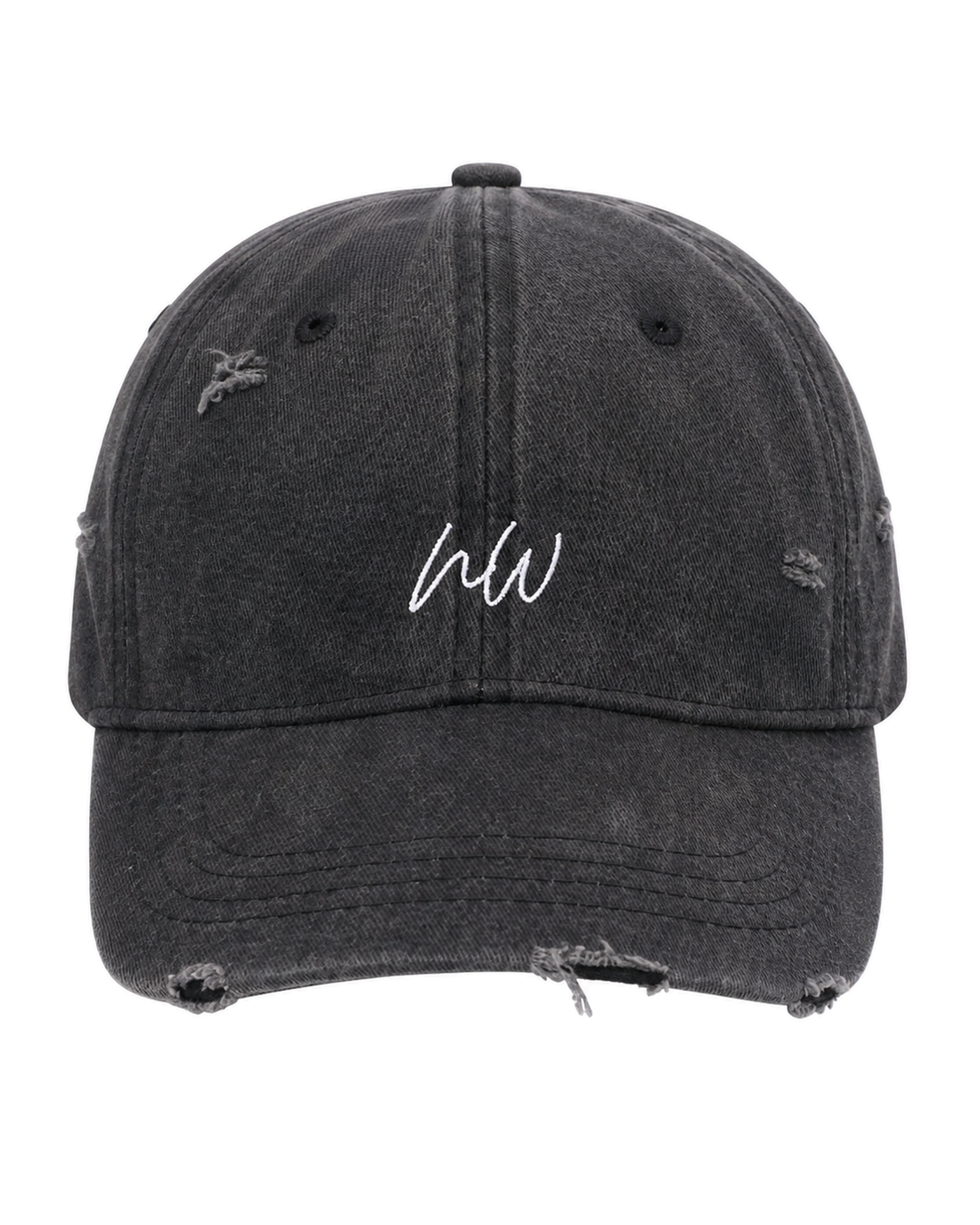 SOFT DAD CAPS BONE, WASHED BLACK AND BROWN