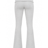 COMFORT GREY FOLDOVER FLARE LEGGINGS 8TH RESTOCK