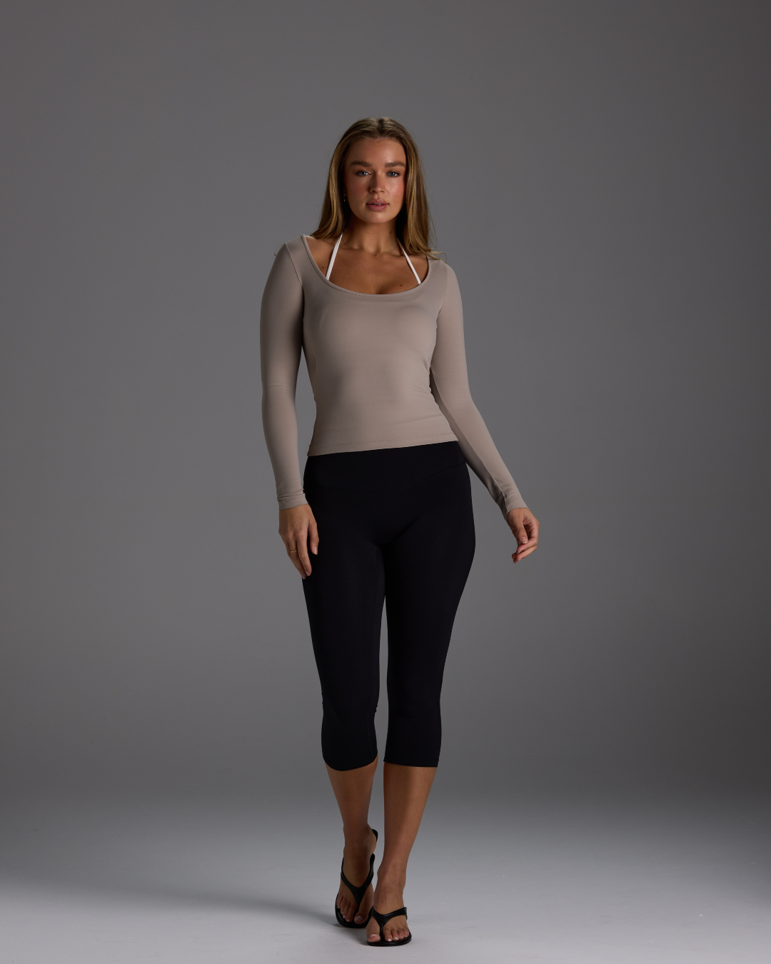 Layer Long Sleeve Sandstone