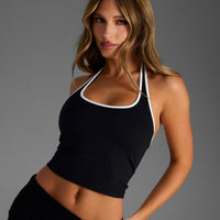 Scoop Halter Top
