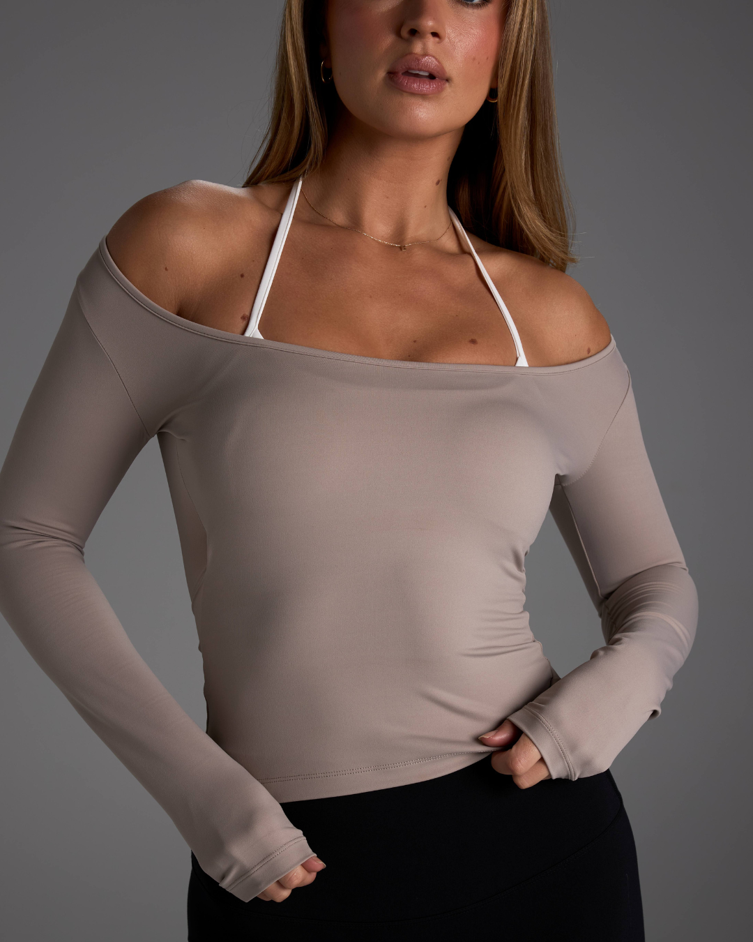 Layer Long Sleeve Sandstone
