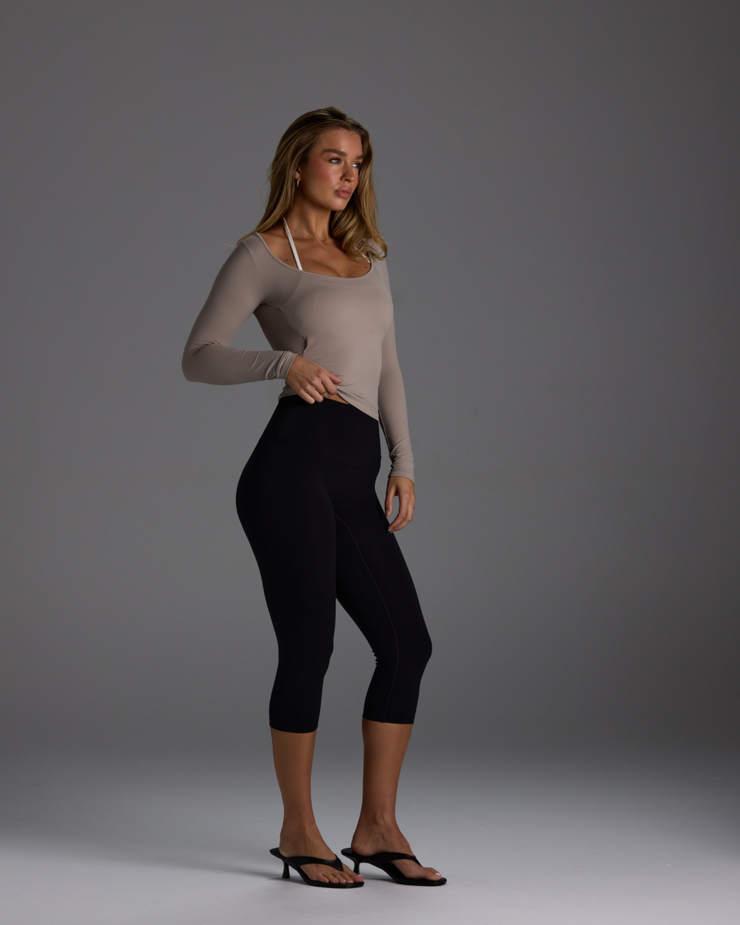 Layer Long Sleeve Sandstone