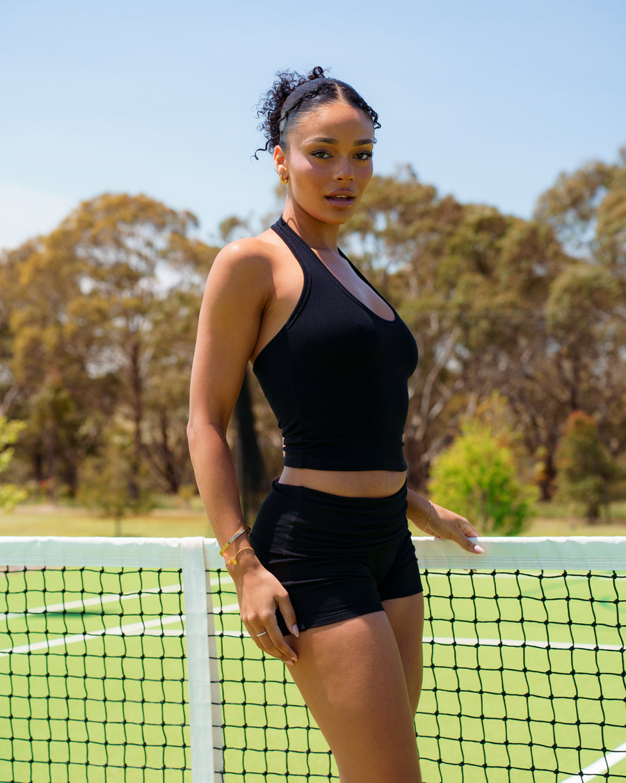 SOFT HALTER BLACK TOP PRE-ORDER