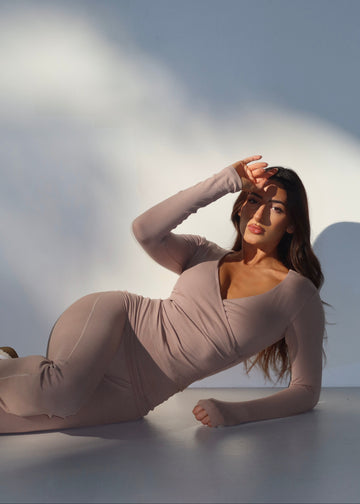 SOFIA MOCHA TOP