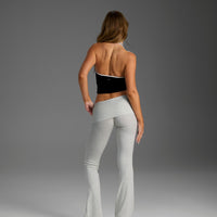 COMFORT GREY FOLDOVER FLARE LEGGINGS 8TH RESTOCK