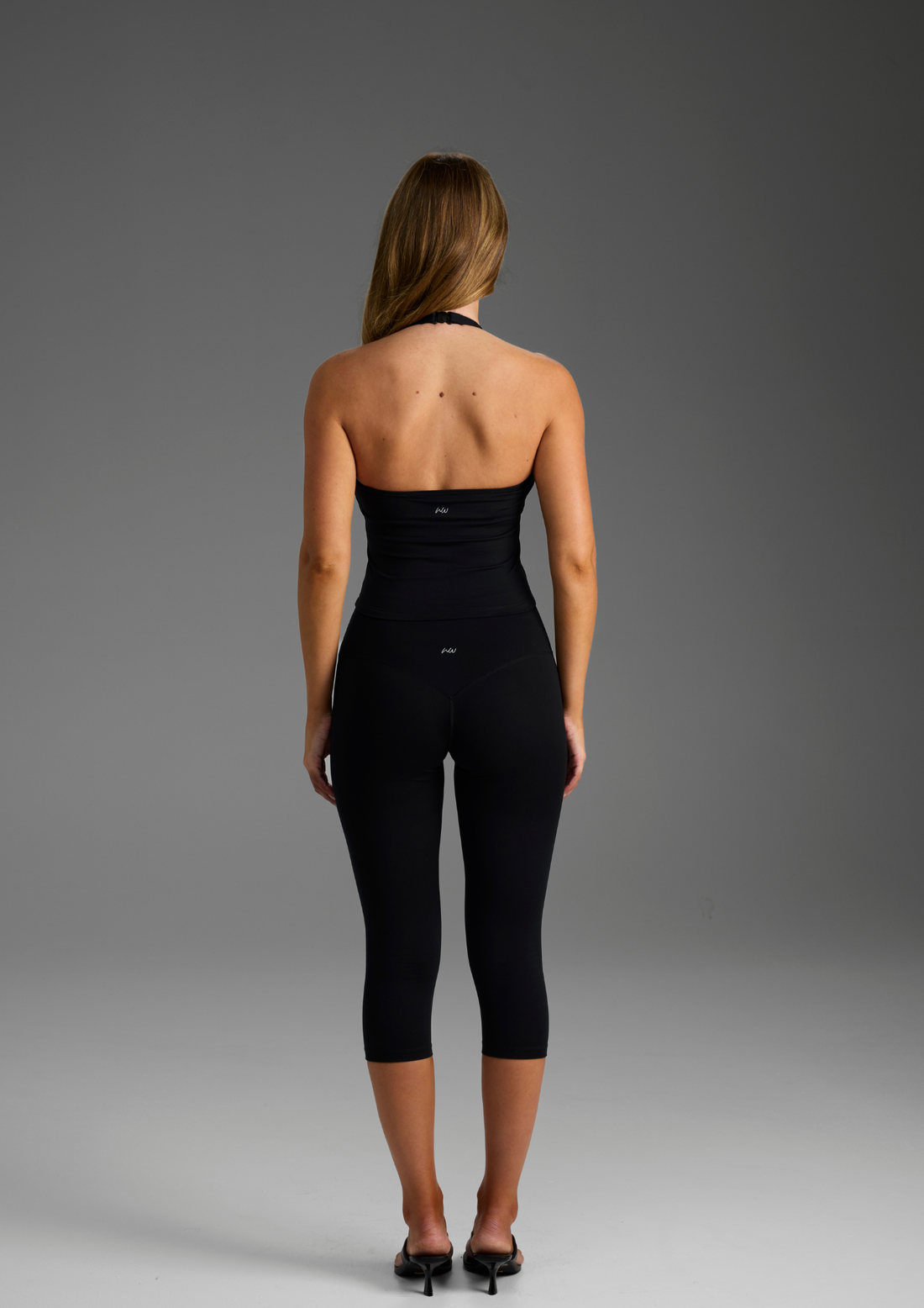 Sculpt High Neck Halter Top