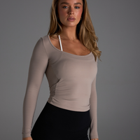 Layer Long Sleeve Sandstone